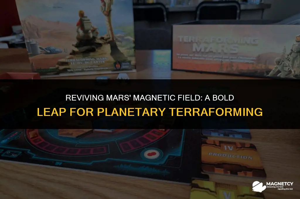 can we give mars is magnetic feild back
