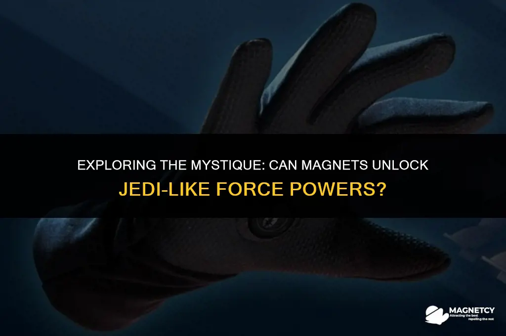 can we replicate jedi force power with magnets