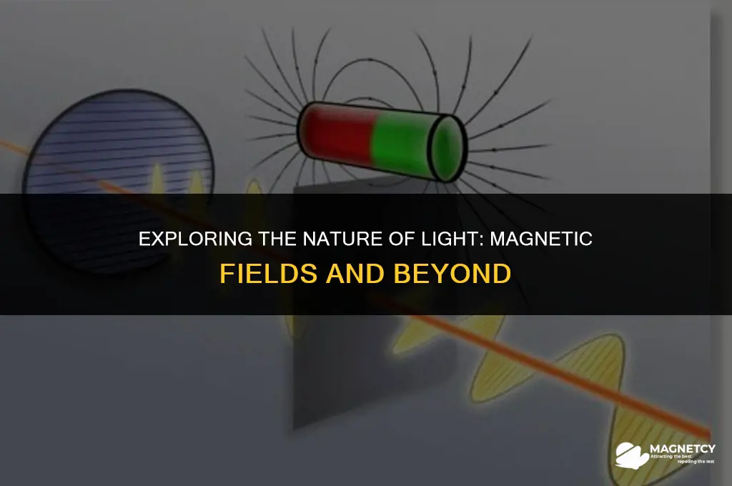 can we see light without a magnetic field
