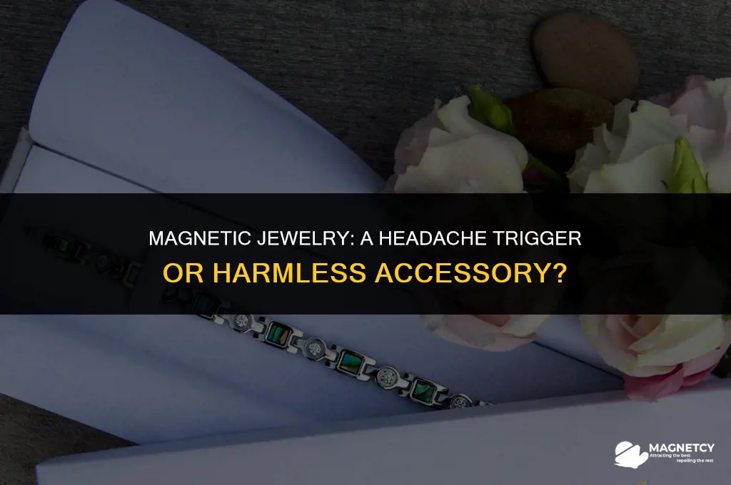 can wearing jewelry with magnets give you headaches