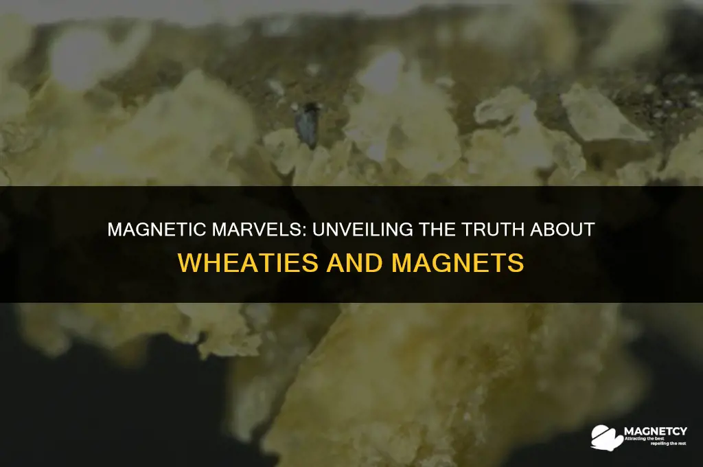 can wheaties be lifted by magnets