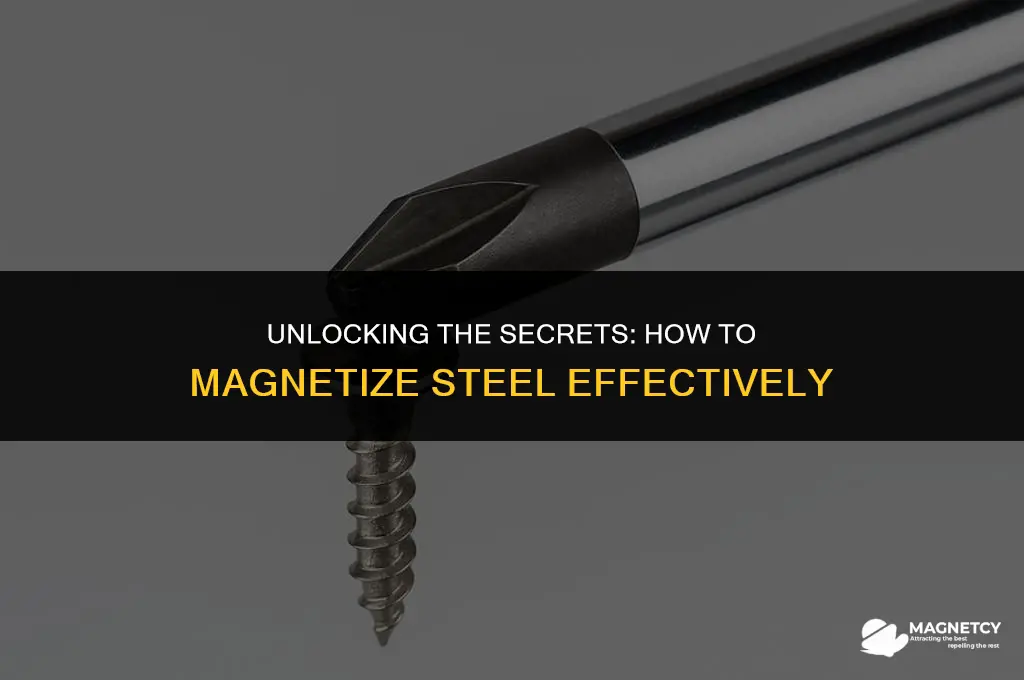 can yo magnetize steel