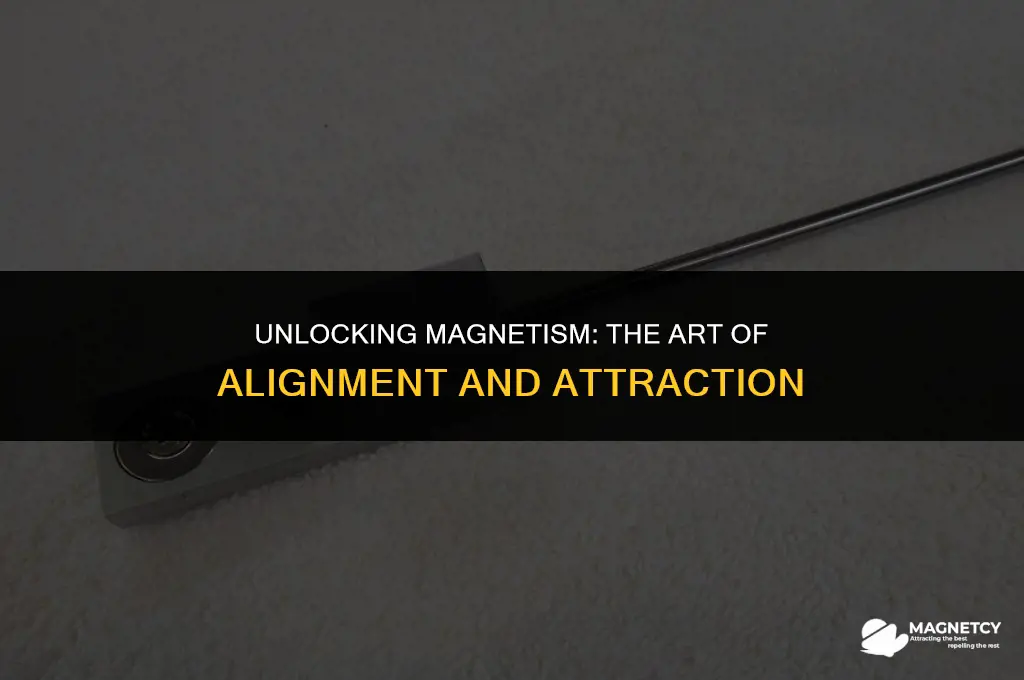 can you alignatter to be magnetic