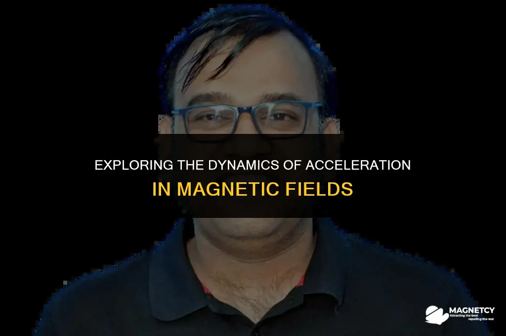 can you assume acceleration in magnetic field is contant