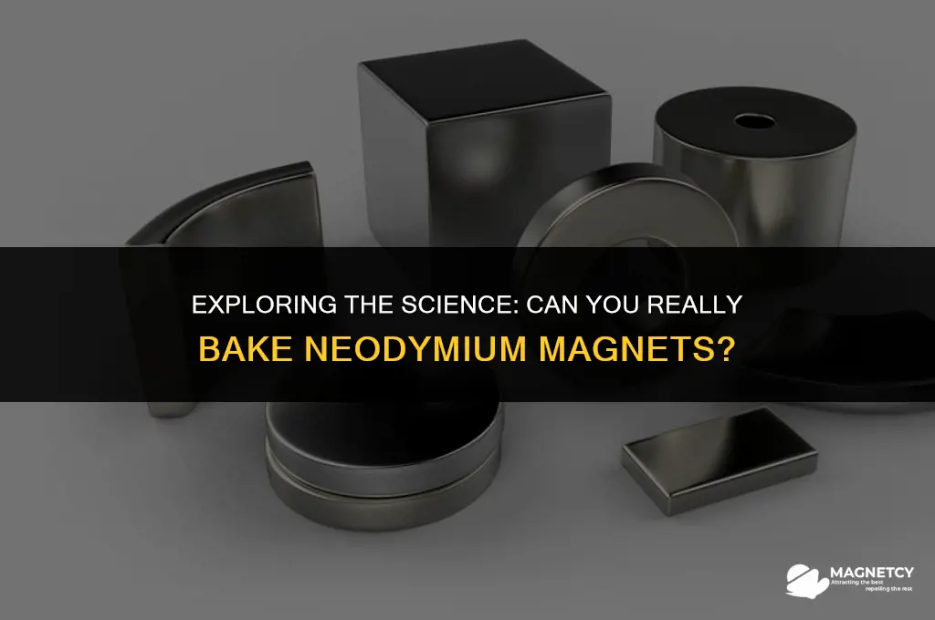 can you bake neodymium magnets