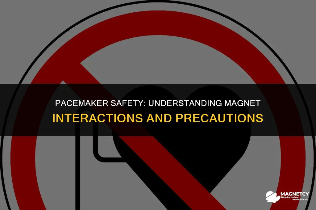 can you be around magnets with a pacemaker