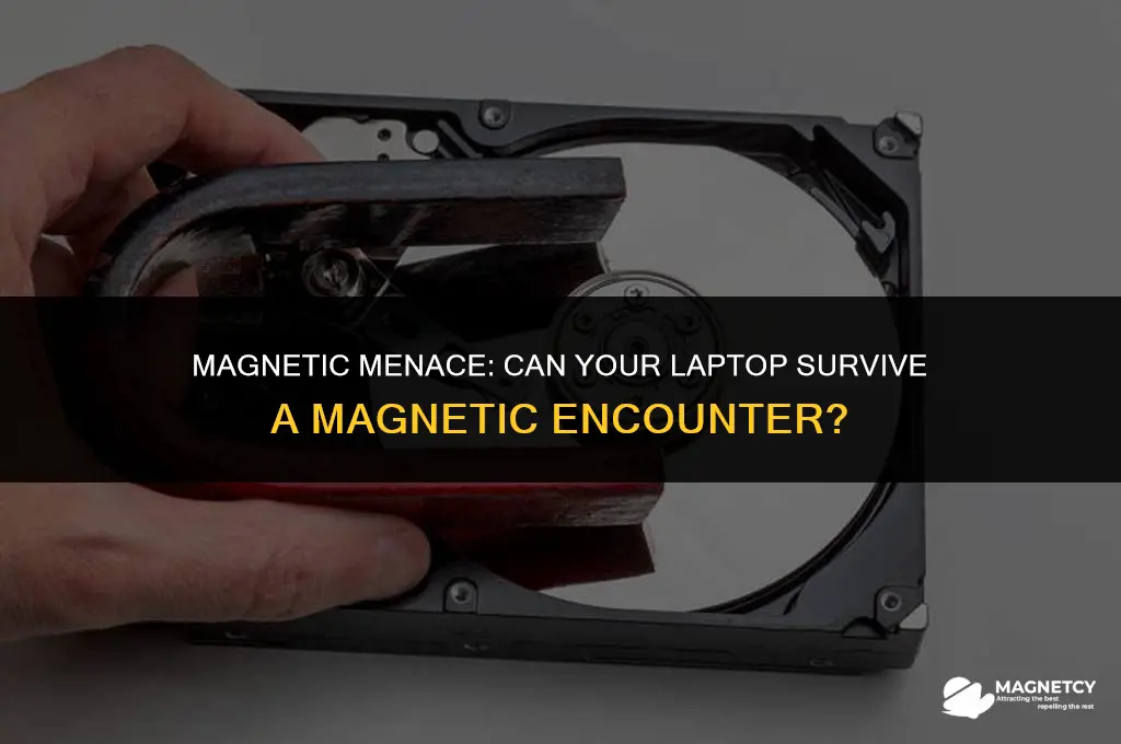 can you break a laptop with a magnet