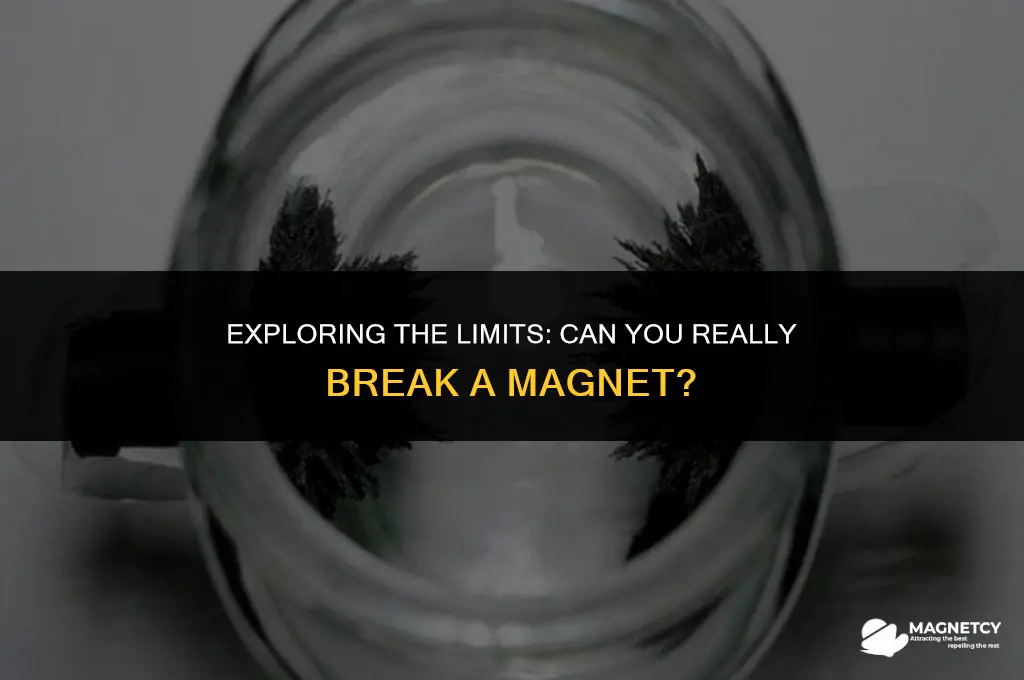 can you break a magnet