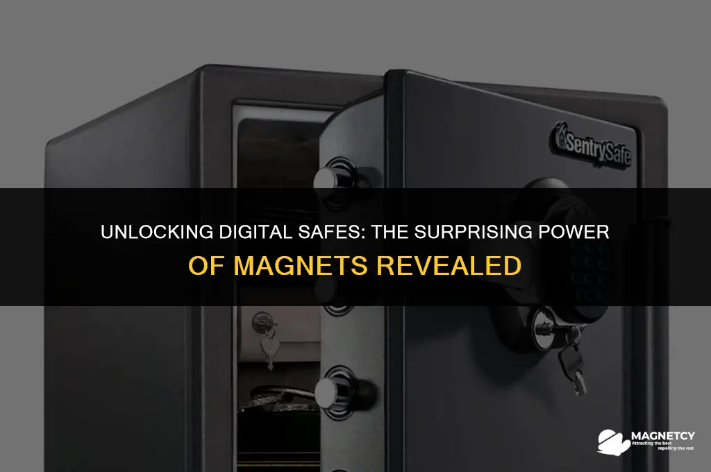 can you break into a digital safe with a magnet