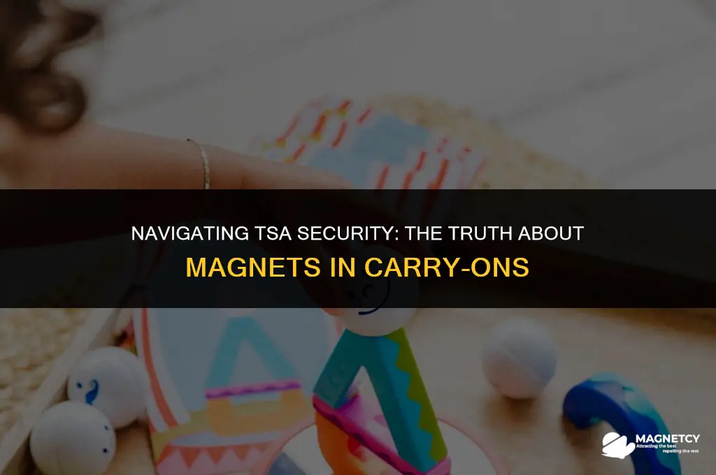 can you bring a magnet through tsa