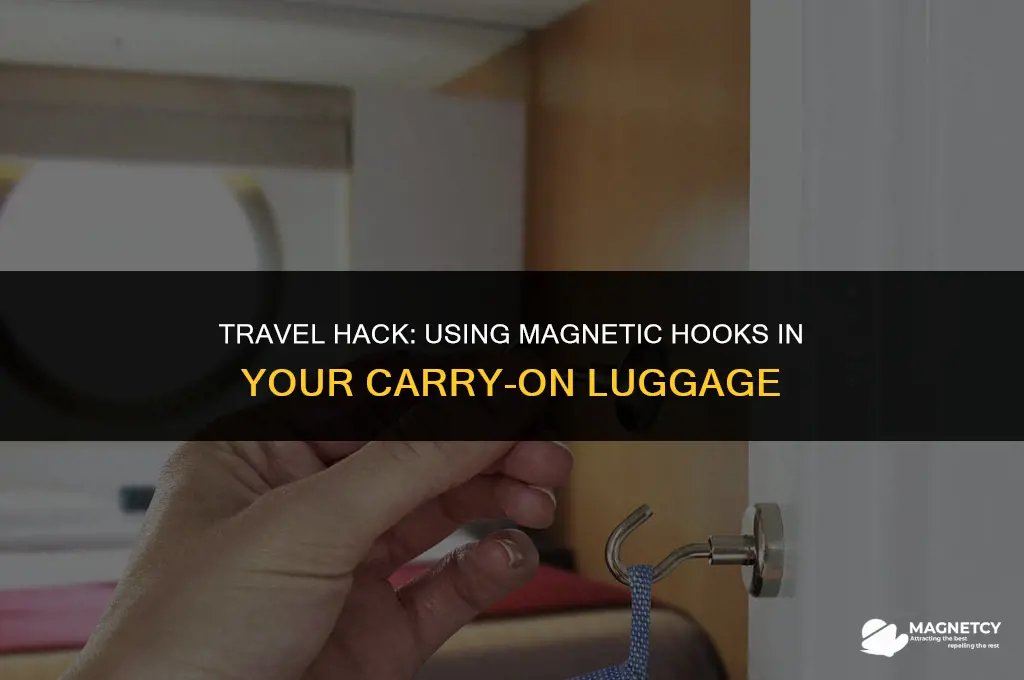 can you bring magnetic hooks on carry on
