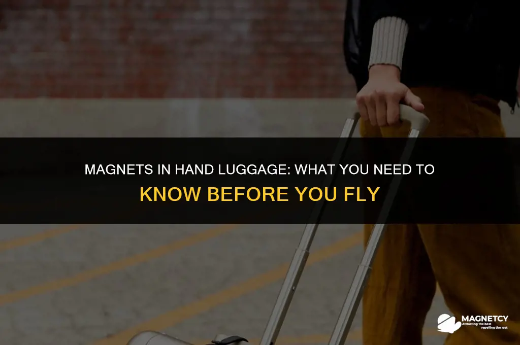 can you bring magnets in hand luggage