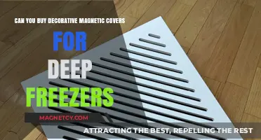 Jazz Up Your Deep Freezer: Decorative Magnetic Covers You'll Love!