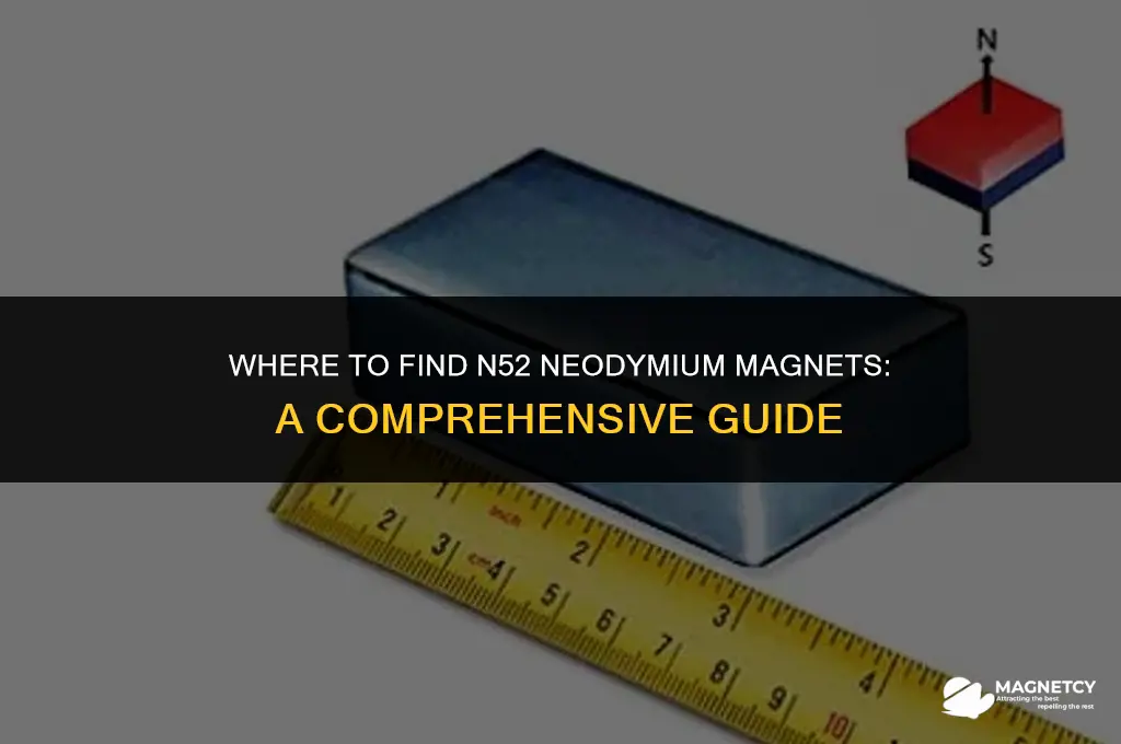can you buy n52 neodymium magnets in stores