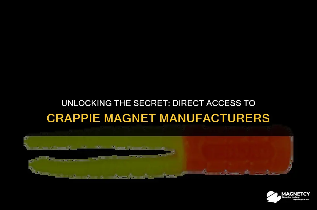 can you buy the crappie magnet directly from the manufacturer