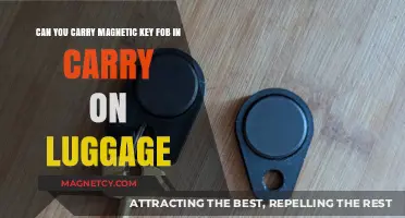Traveling with Magnetic Key Fobs: Carry-On Considerations