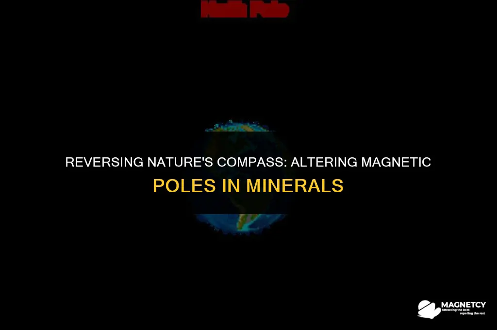 can you change the magnetic poles of a magnetic mineral