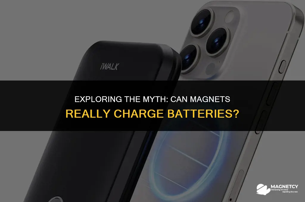can you charge a battery with a magnet