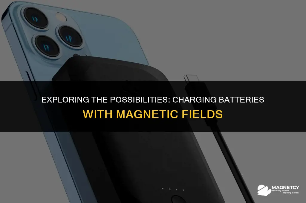 can you charge a battery with a magnetic field