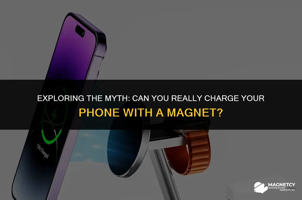can you charge a phone with a magnet