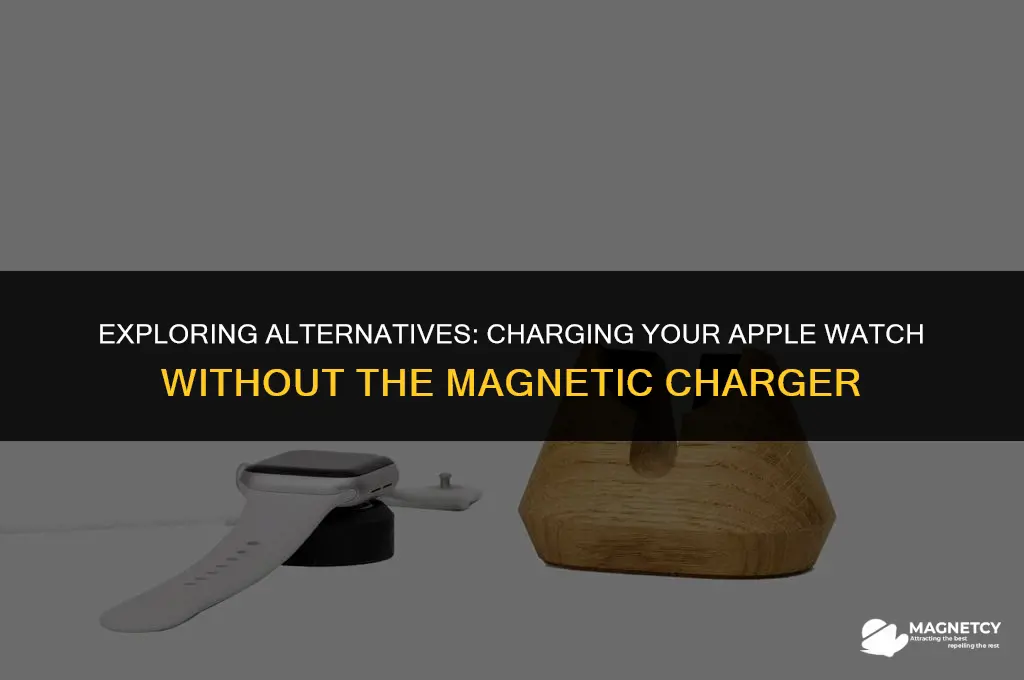 can you charge an apple watch without the magnetic charger