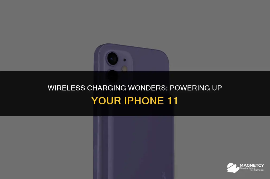 can you charge an iphone 11 with a magnetic charger