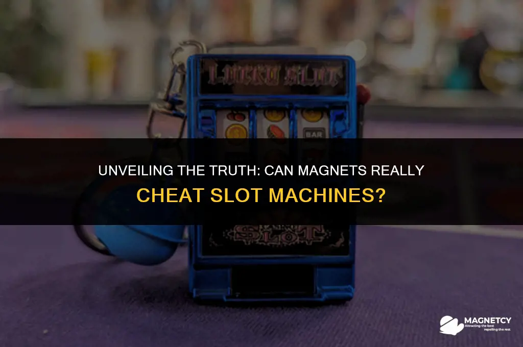 can you cheat a slot machine with a magnet