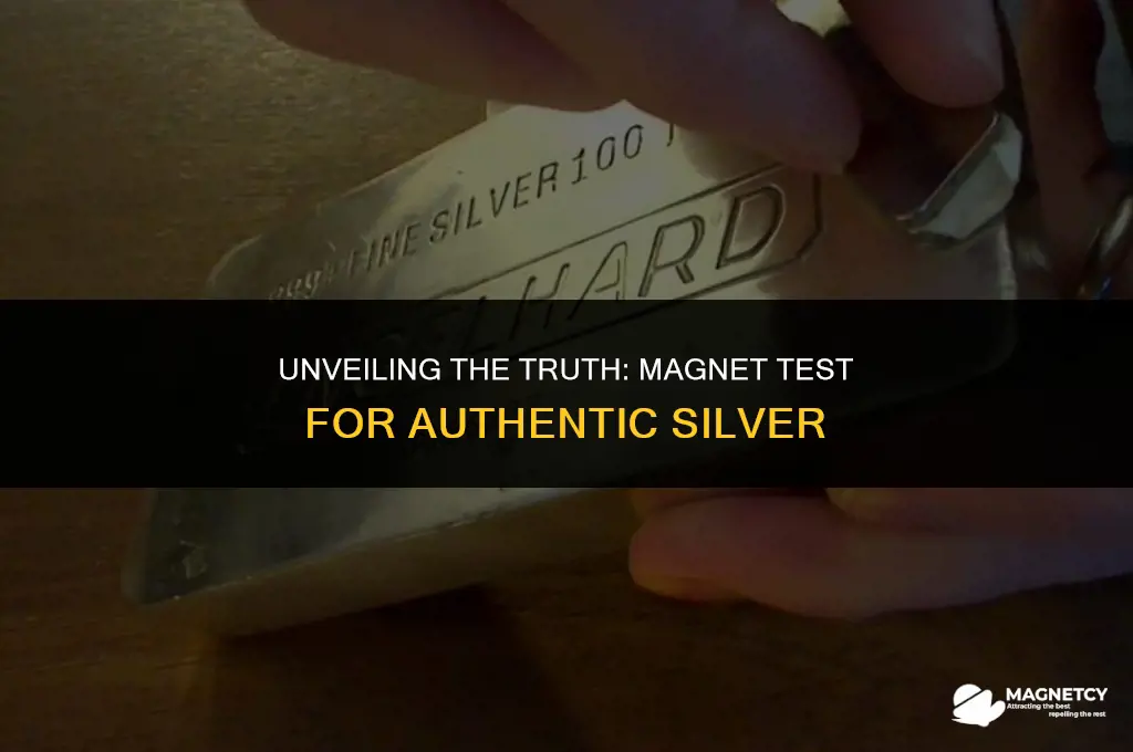 can you check if silver is real with a magnet