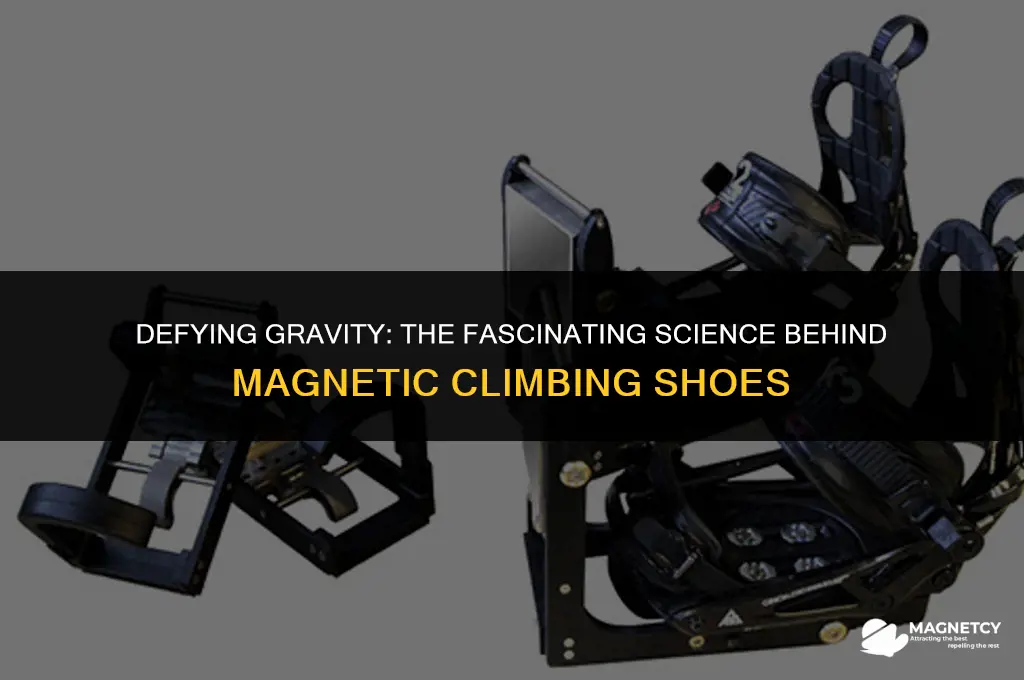 can you climb a steel wall with magnetic shoes