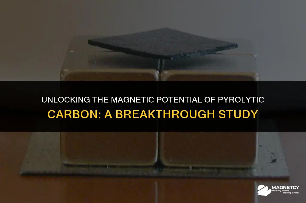 can you concentrate the magnetism of pyrolytic carbon