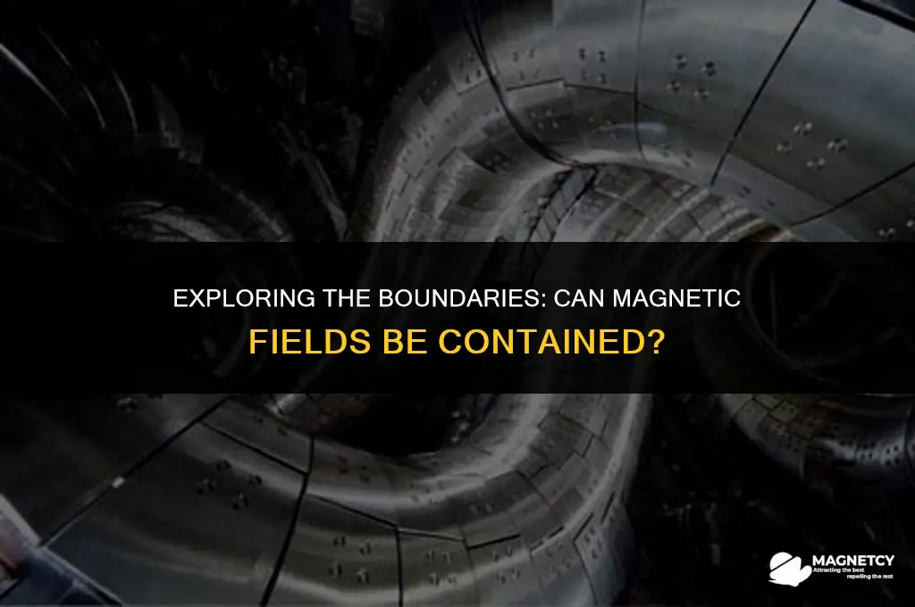 can you contain a magnetic field
