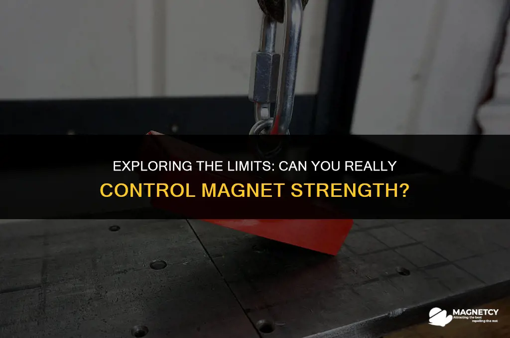 can you control the strength of magnets