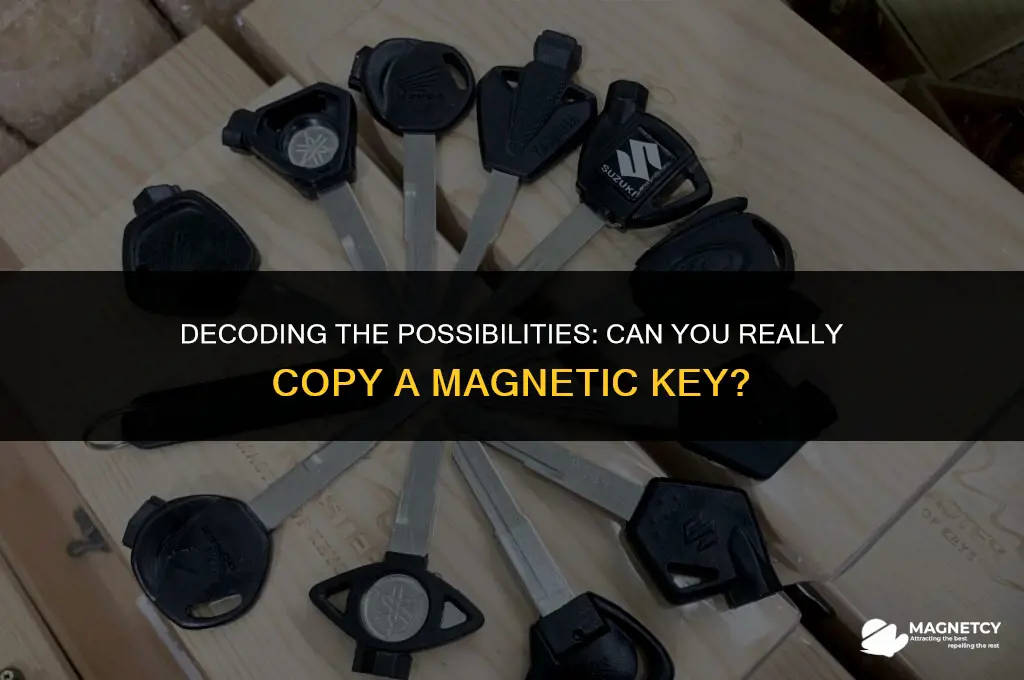 can you copy a magnetic key
