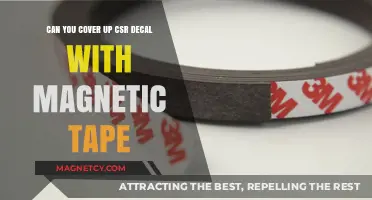 Concealing CSR Decals: A Guide to Using Magnetic Tape Effectively