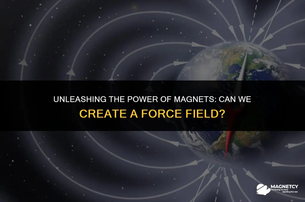 can you create a force field with magnets
