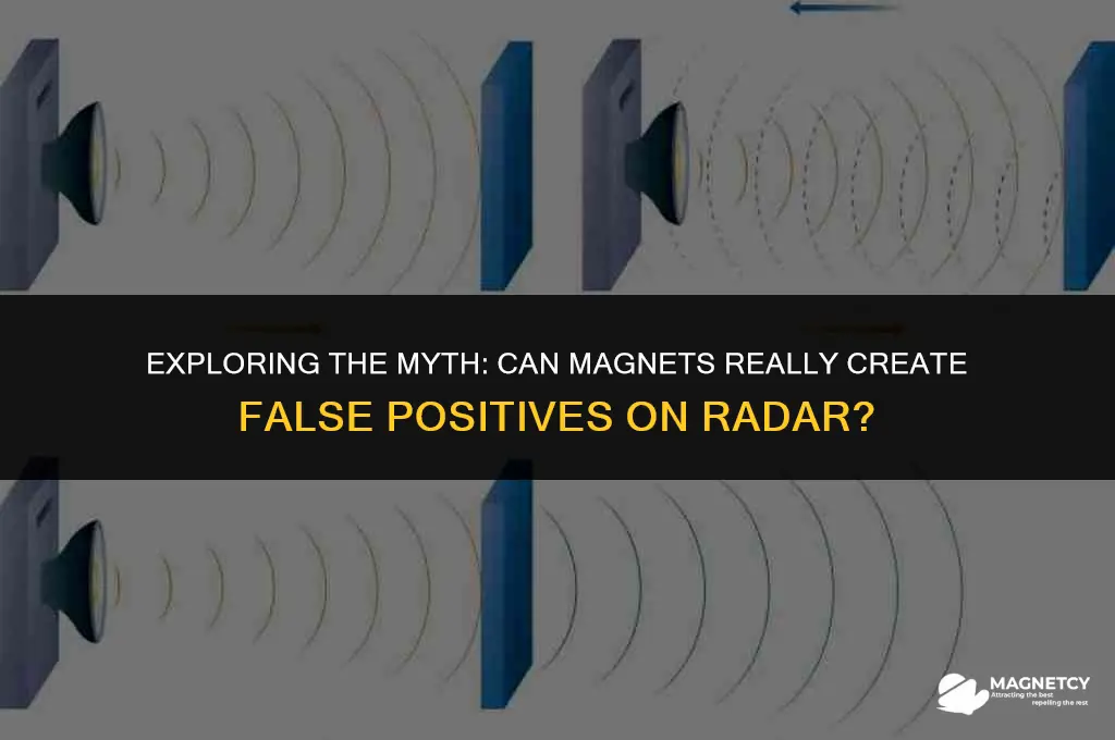 can you create false positives on radar with magnets