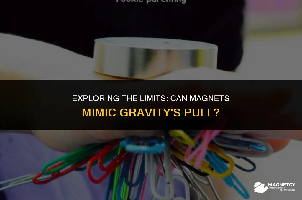 can you create gravity with magnets