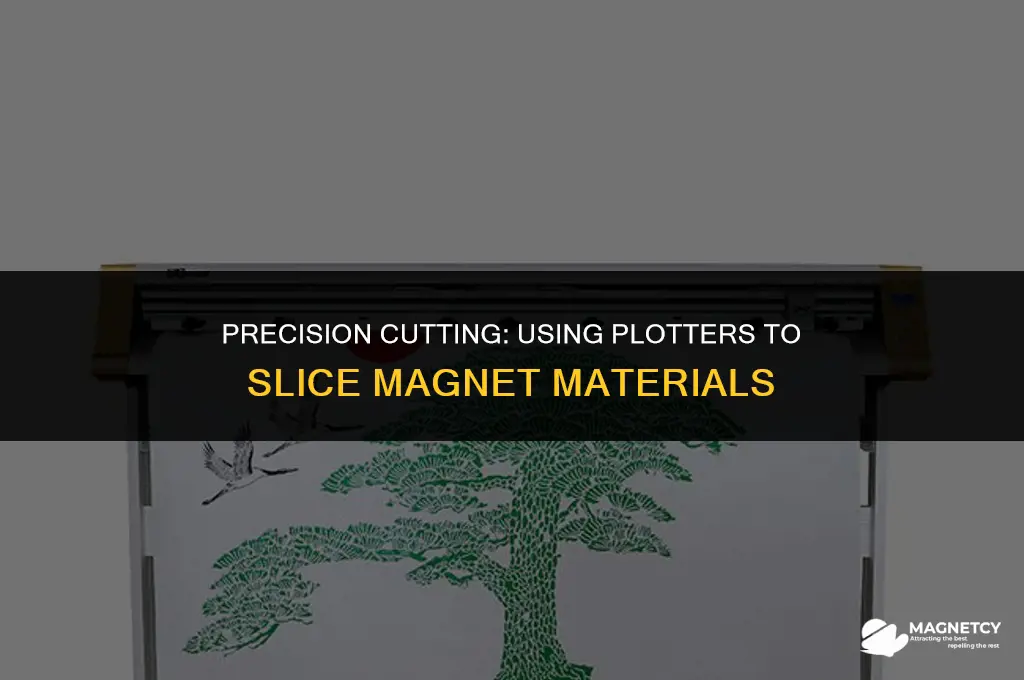 can you cut magnet material with a plotter
