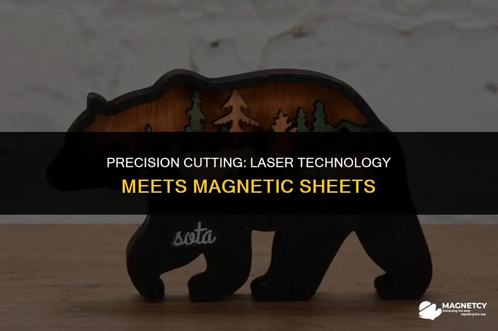 can you cut magnet sheets with a laser
