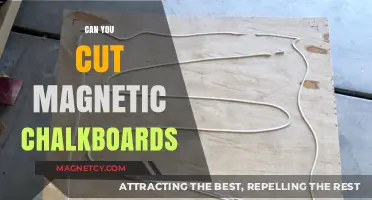 Exploring the Possibilities: Cutting Magnetic Chalkboards for Customization
