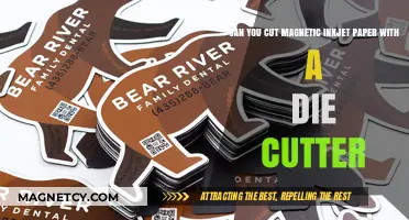 Crafting with Precision: Die Cutting Magnetic Inkjet Paper