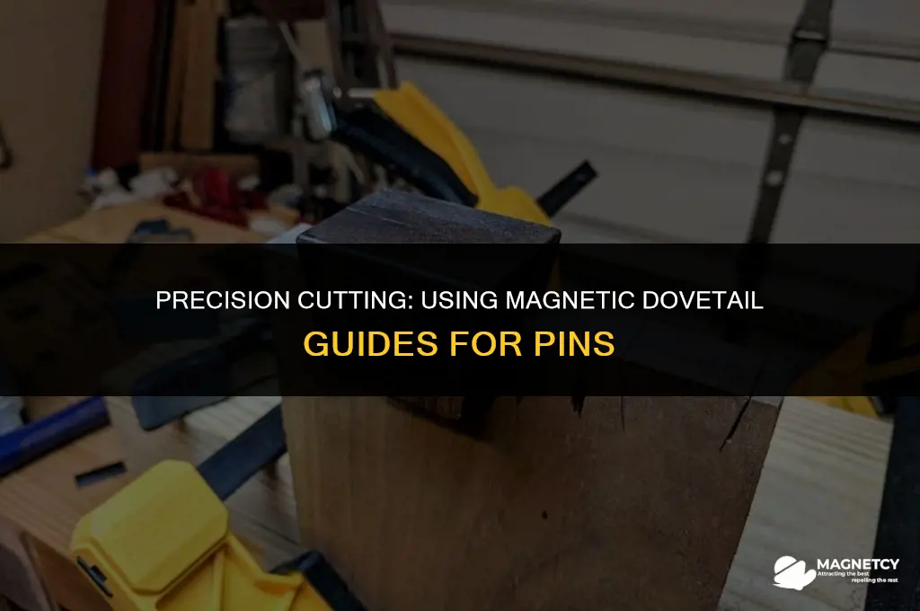 can you cut pins with a magnetic dovetail guide
