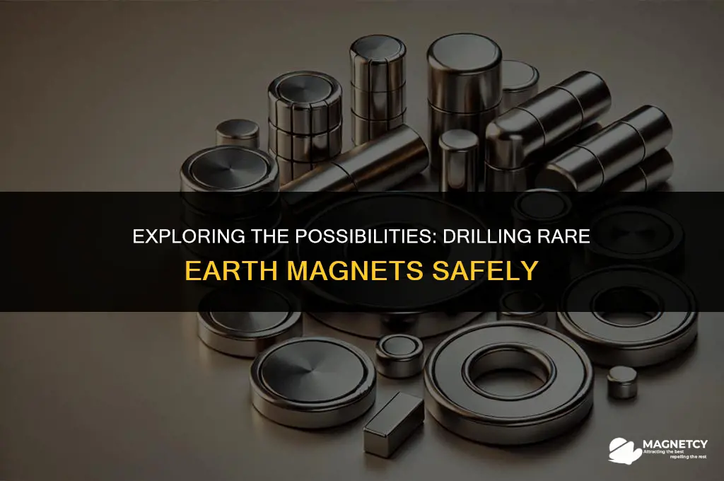 can you drill a rare earth magnet