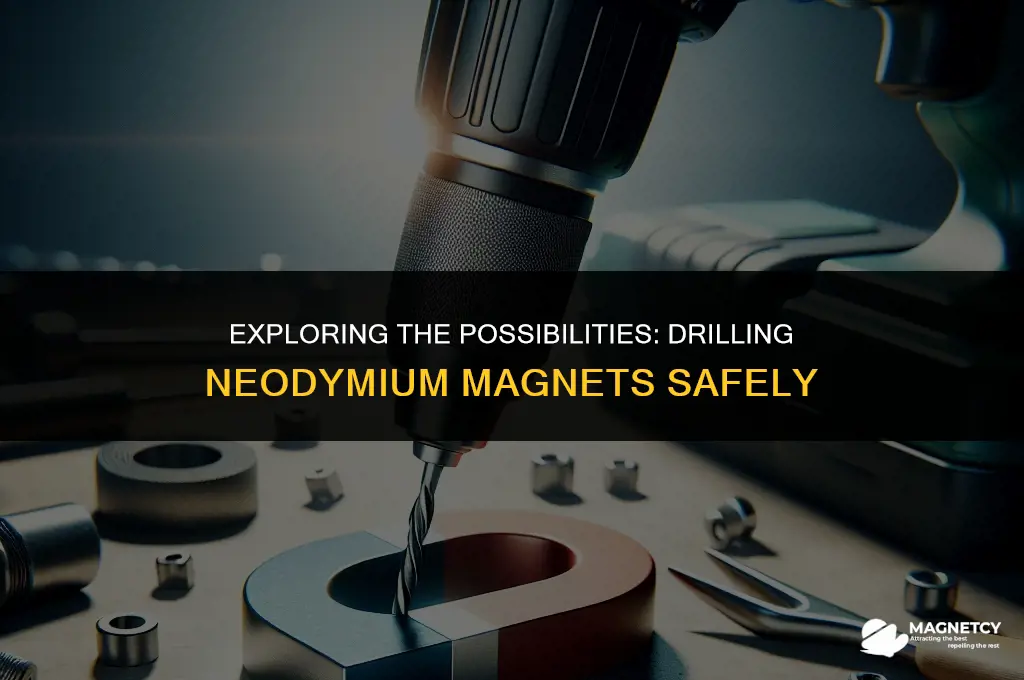 can you drill neodymium magnets