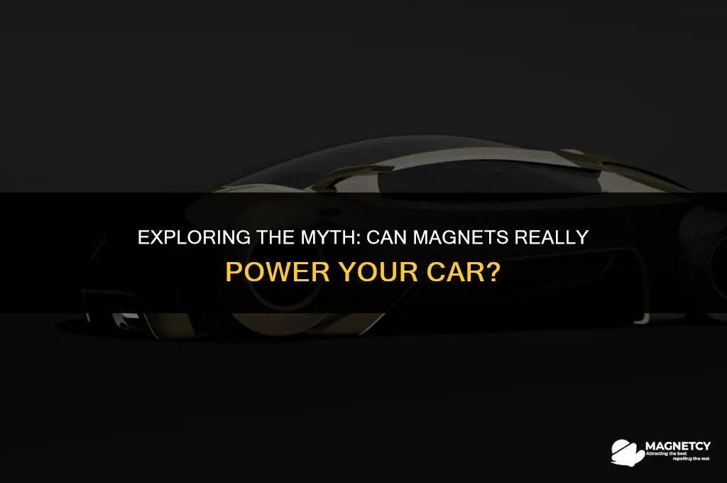 can you drive a car with a magnet