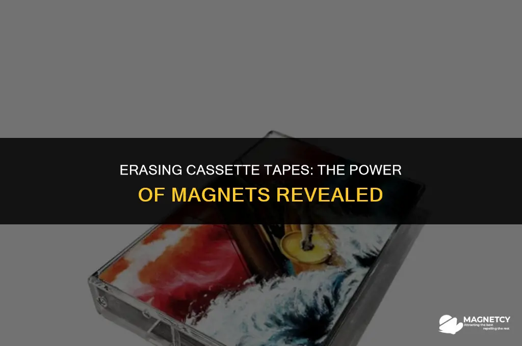 can you erase cassette tapes with magnet