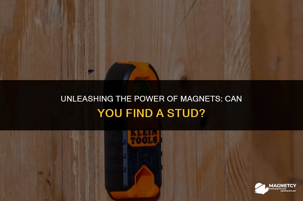 can you find a stud with a magnet