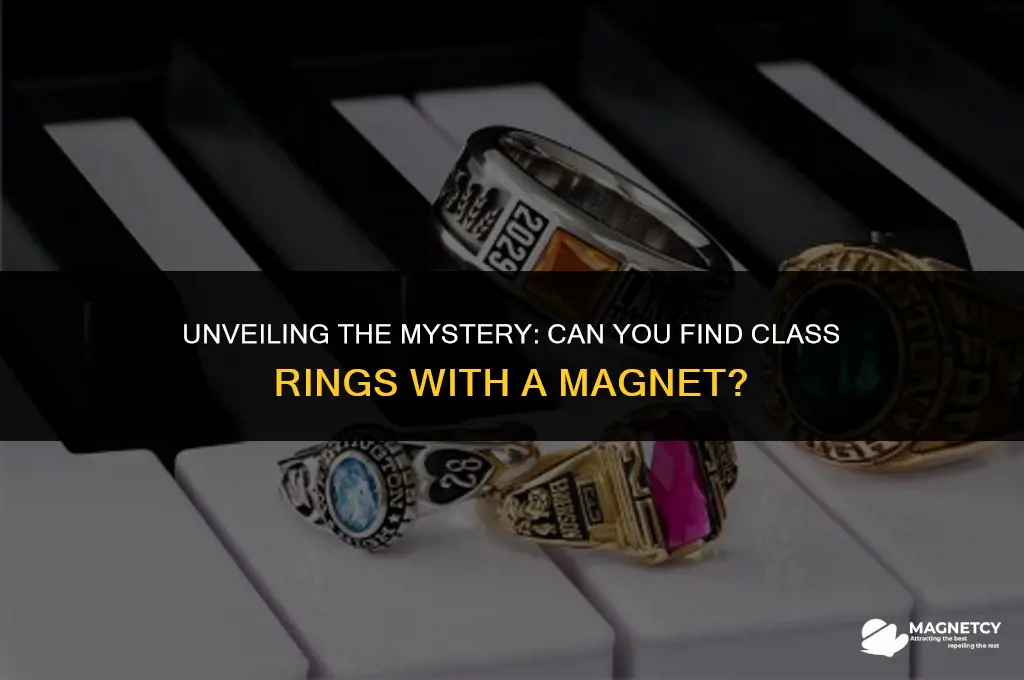 can you find class rings with a magnet