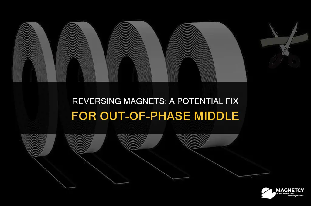 can you fix out of phase middle by reversing magnets