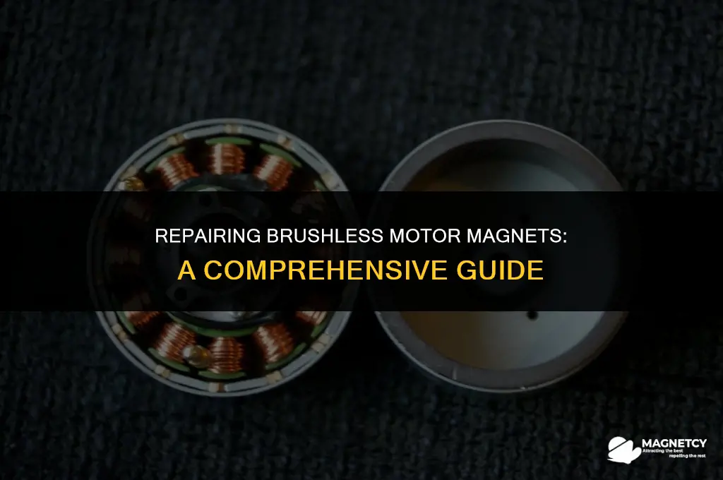 can you fix the magnet on a brushless motor